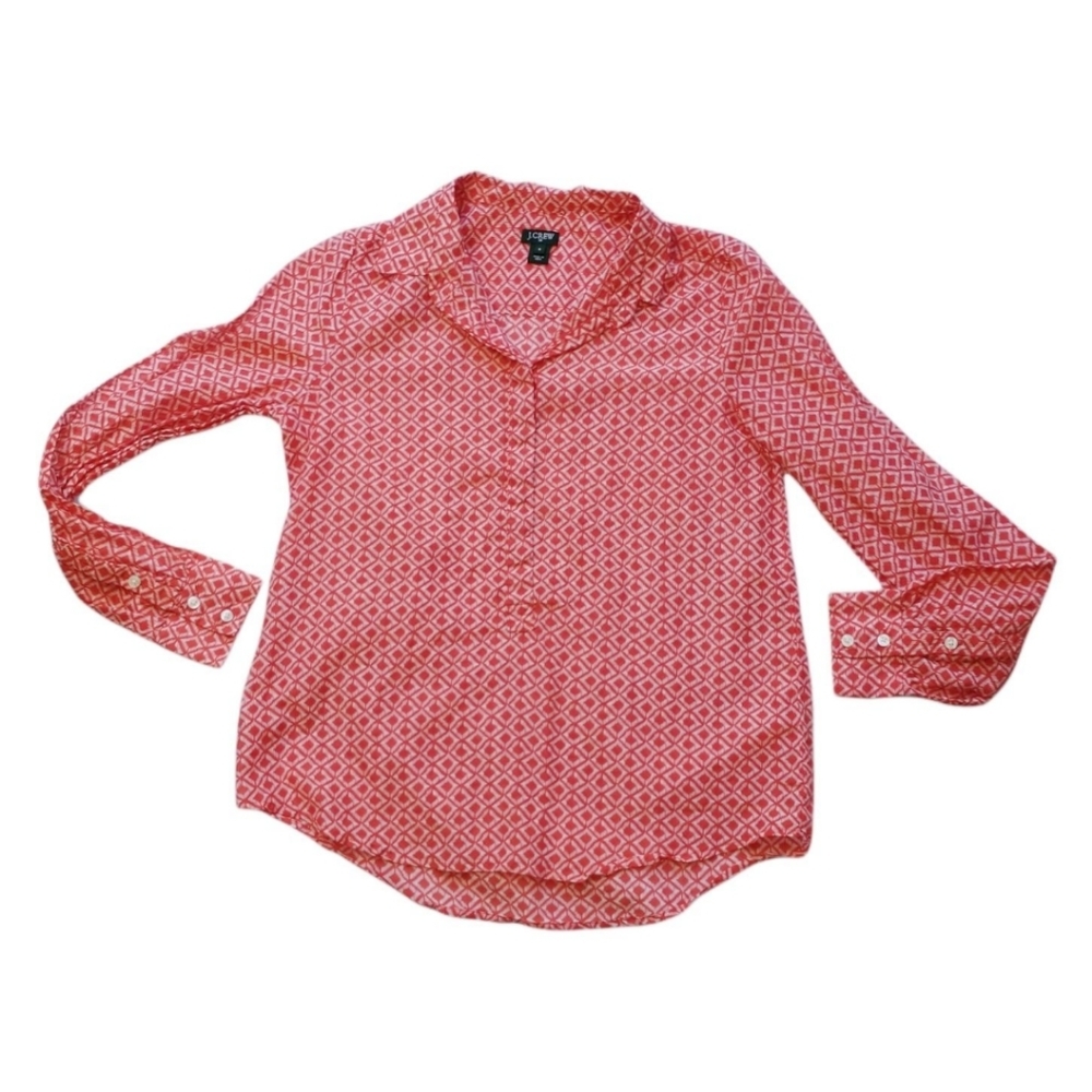 J. Crew Blouse Size S Orange
